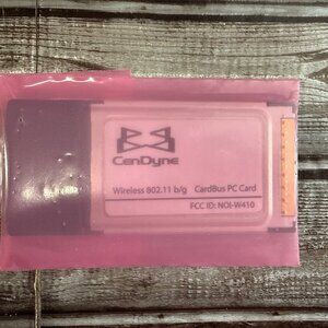CENDYNE MODEL: NOI-W410 WIRELESS 802.11B/G 54MBPS CARDBUS LAPTOP PC CARD